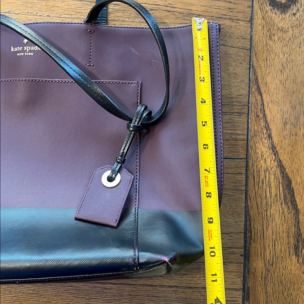 Kate Spade Deep Purple Tote - Picture 12 of 12